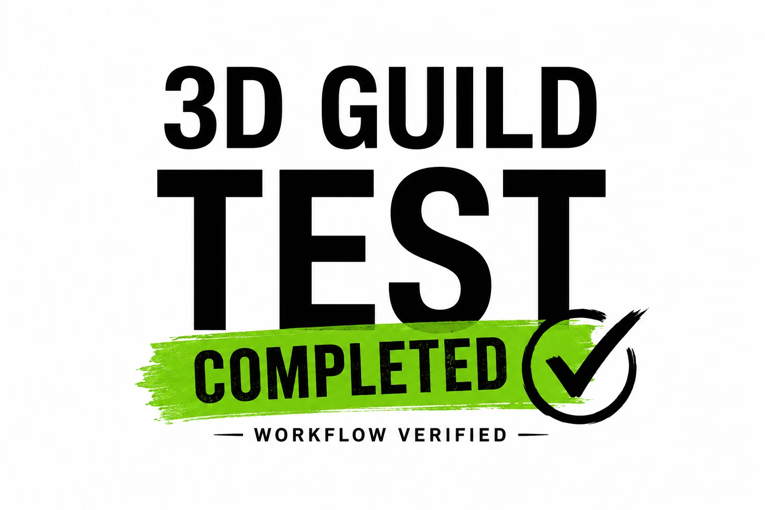 Обложка 3D Guild, посвящённая завершению внутреннего тестирования Battle Room и проверке основного пользовательского workflow.