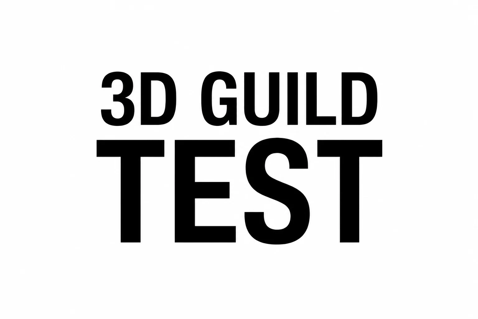 Обложка первого открытого теста 3D Guild.